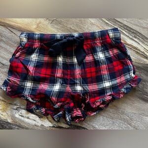 American Eagle Aerie Flannel PJ shorts